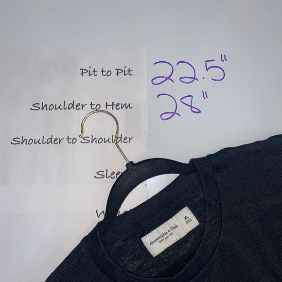 Abercrombie & Fitch Soft A&F Long Sleeve Tee Sweater Classic Wardrobe Staple - Picture 8 of 8